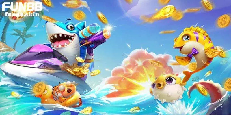 Bắn cá Fun88 với đồ họa sinh động